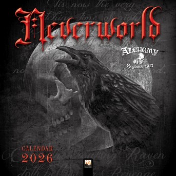 Alchemy: Neverworld Wall Calendar 2026 (Art Calendar)