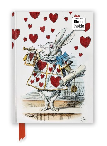 Alice's Adventures in Wonderland: White Rabbit (Foiled Blank Journal)