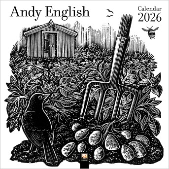 Andy English Wall Calendar 2026 (Art Calendar)