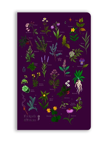 Anna Stead: For Spells & Potions (Soft Touch Journal)