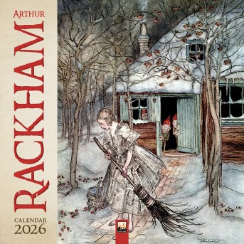 Arthur Rackham Wall Calendar 2026 (Art Calendar)