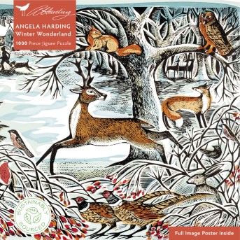 Adult Sustainable Jigsaw Puzzle: Angela Harding: Winter Wonderland