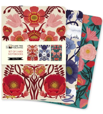 Nina Pace Set of 3 Midi Notebooks